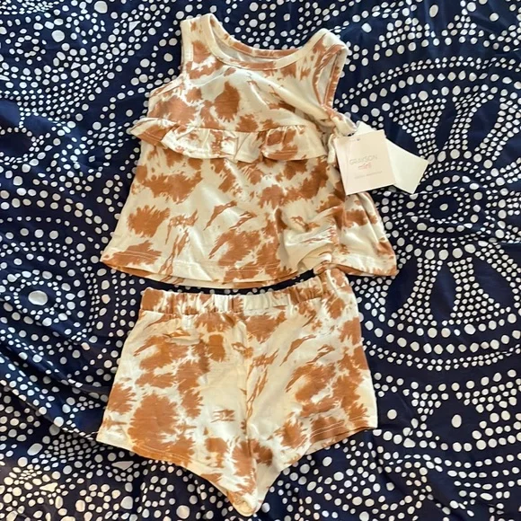 Grayson Mini Hello Adorable 3-6m Baby Girl’s Top & Bottom Set - Picture 5 of 5